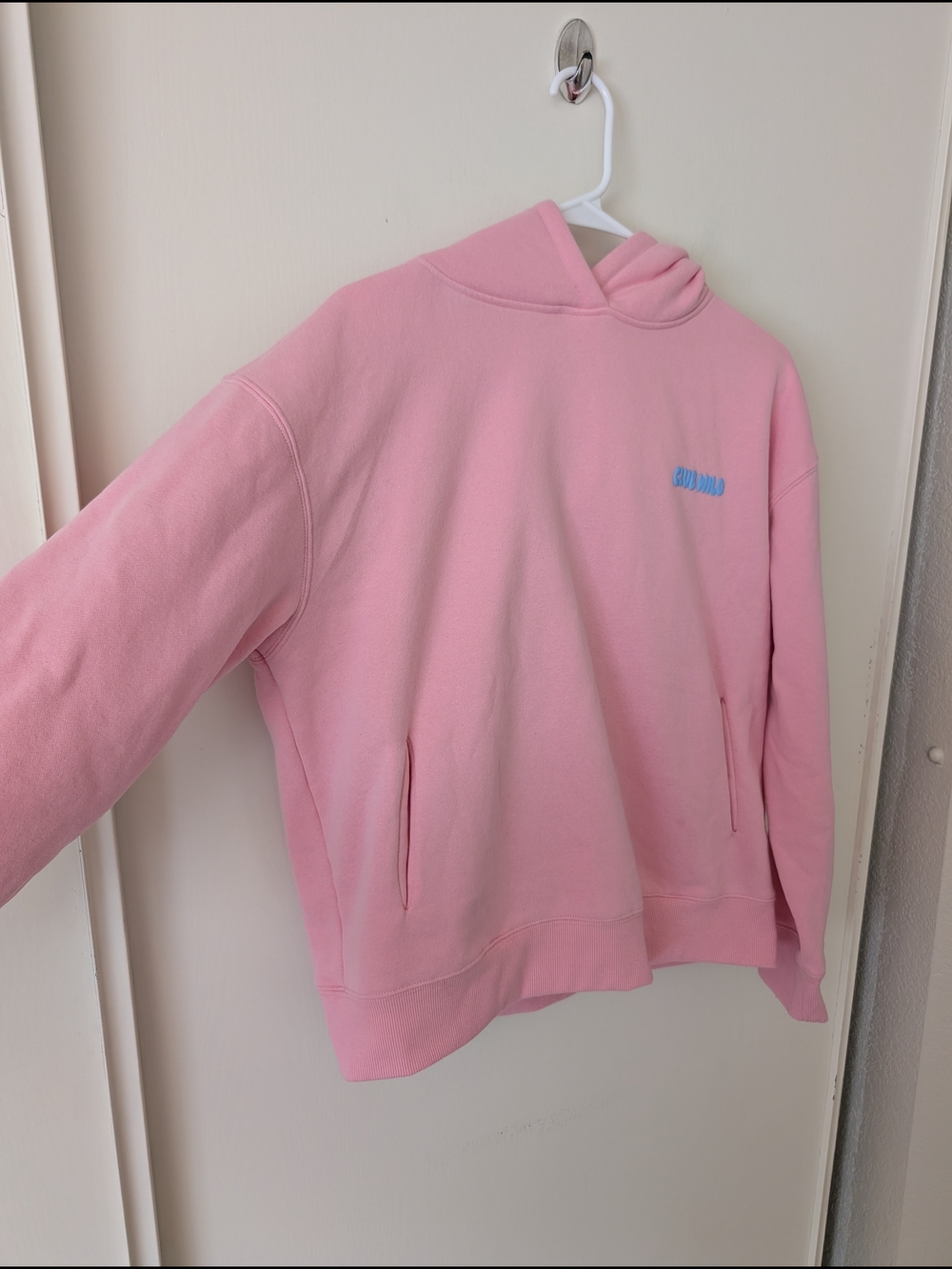 Wilo The Label Womens Small Pink Hoodie Athleisure Coquette Feminine Workout - Picture 4 of 8